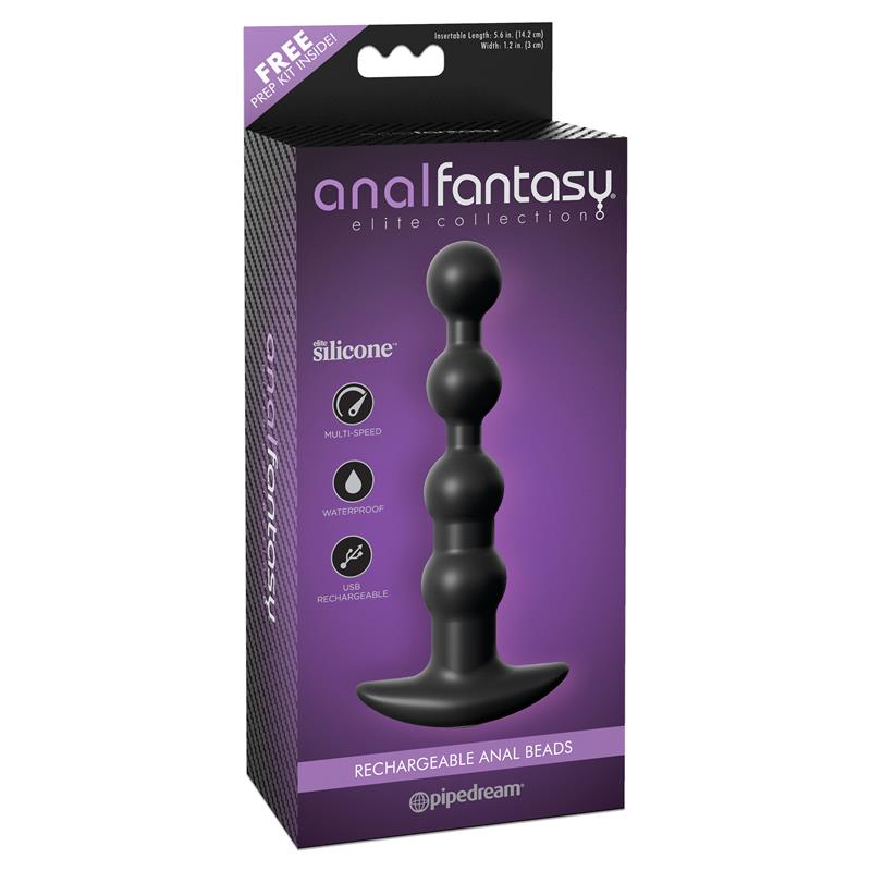Anal Beads Vibranti Black
