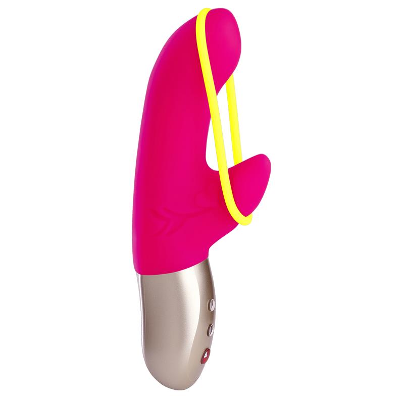 Amorino G-Spot Vibe - Petrol/Neon Yellow & Pink/Neon Yellow