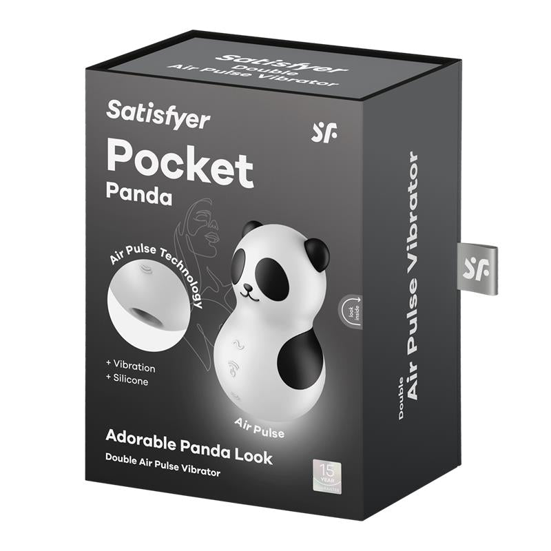 Satisfyer Pocket Panda — Mini Stimolatore Clitorideo Air Pulse