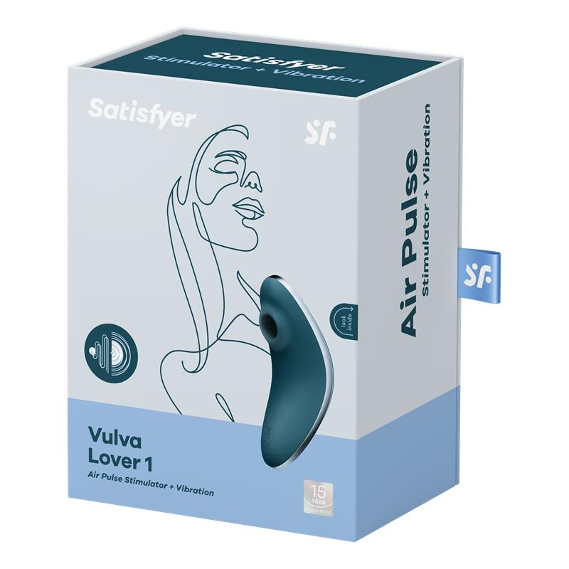 Satisfyer Vulva Lover 1 — Stimolatore Clitorideo con Onde + Vibrazioni
