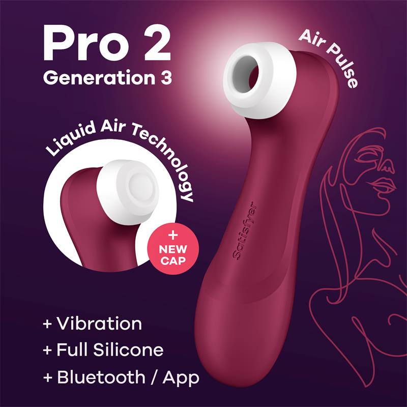 Satisfyer Pro 2 Generazione 3 Liquid Air Technology con App