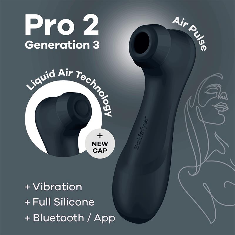 Satisfyer Pro 2 Generazione 3 Liquid Air Technology con App