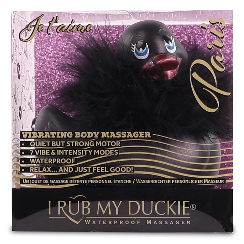 I Rub My Duckie 2.0 Paris - Black