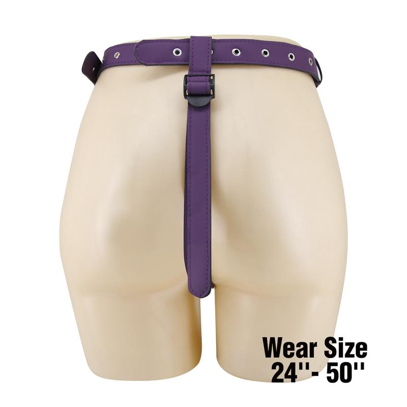Caludio III Universal Strap-on Harness Purple — Harness Universale Regolabile