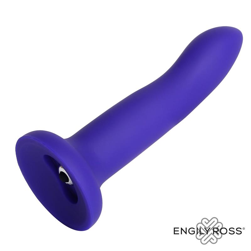 Dildo Vibrante Cangiante (17 cm)  Blue a Viola