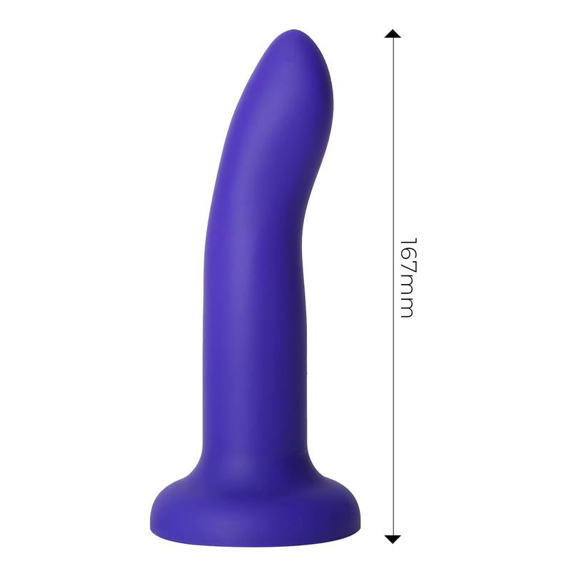 Dildo Vibrante Cangiante (17 cm)  Blue a Viola
