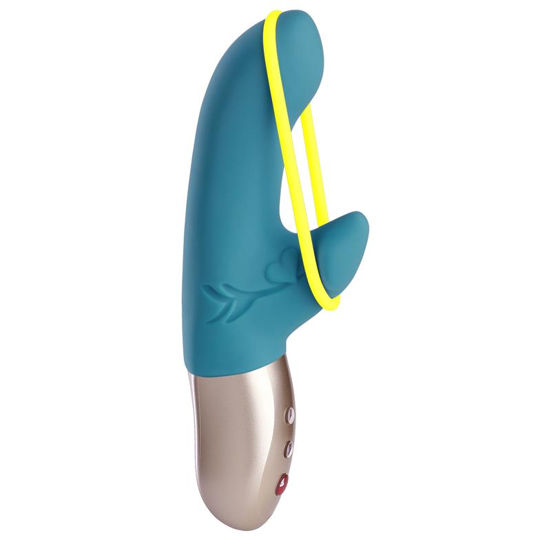 Amorino G-Spot Vibe - Petrol/Neon Yellow & Pink/Neon Yellow