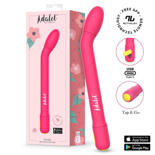 Gently Vibratore Punto G con App — Rosa, Viola, Lavanda