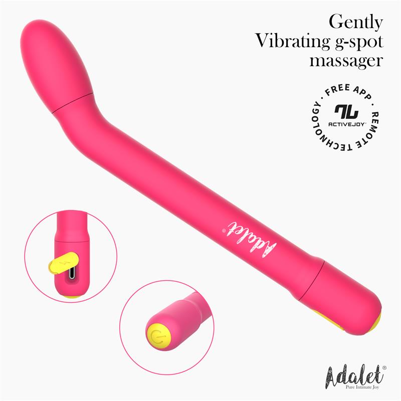 Gently Vibratore Punto G con App — Rosa, Viola, Lavanda