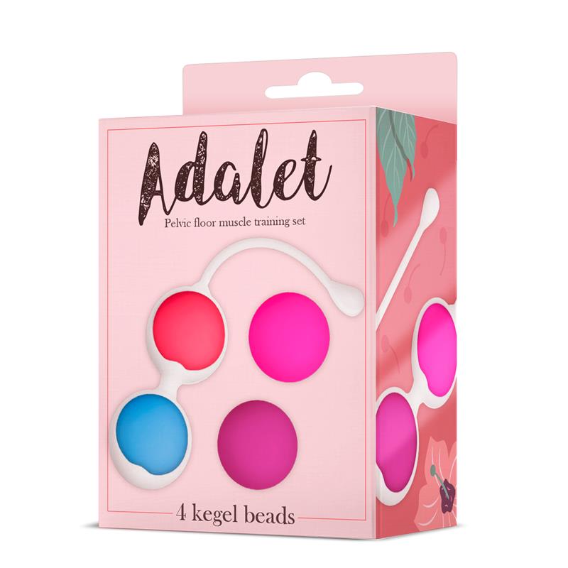 Adalet Kit 4 Palline Kegel — Allena il Pavimento Pelvico con Gradualità