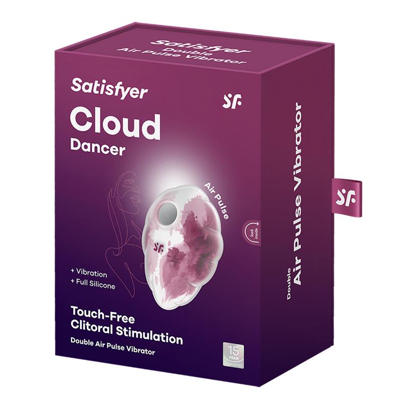 Satisfyer Cloud Dancer — Onde + Vibrazioni in Stile Romantico