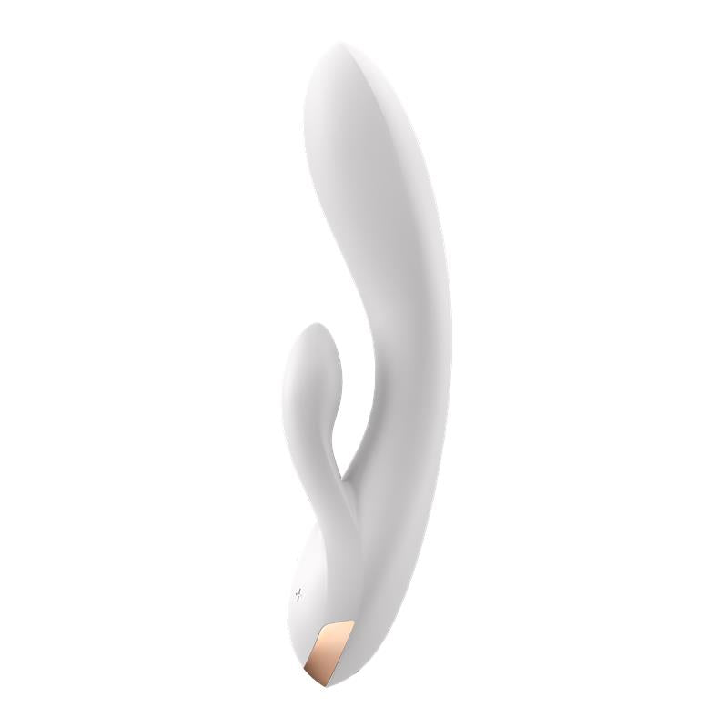 Satisfyer Double Flex — Rabbit Vibratore Flessibile con App