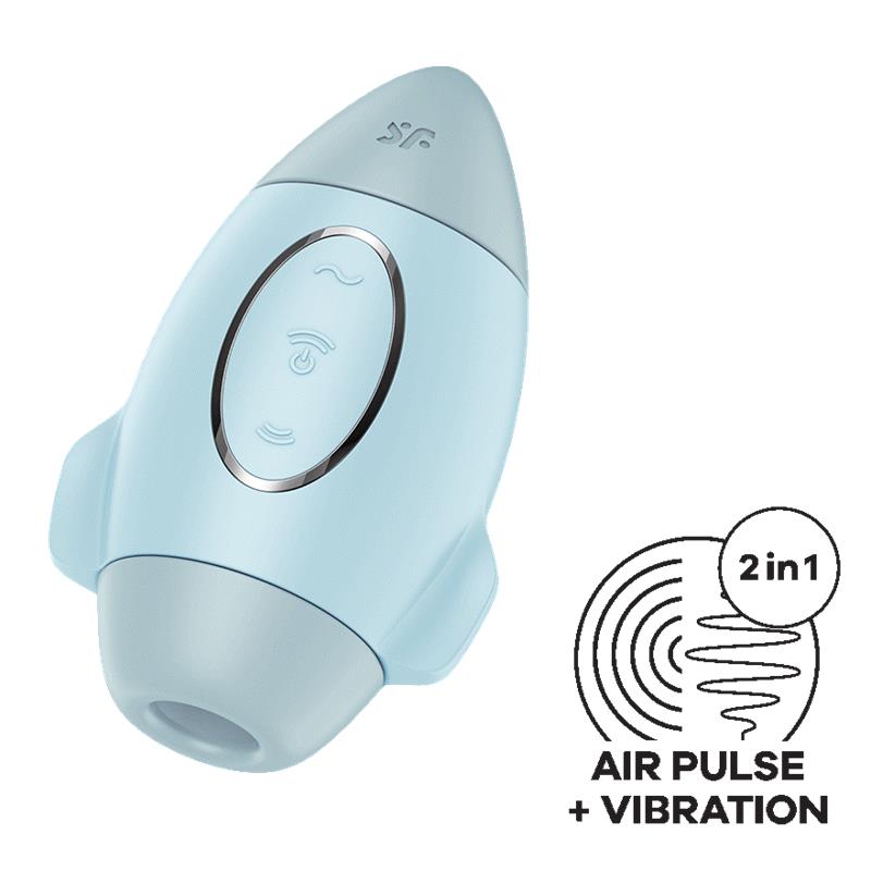 Satisfyer Mission Control Clit Sucker and Vibe