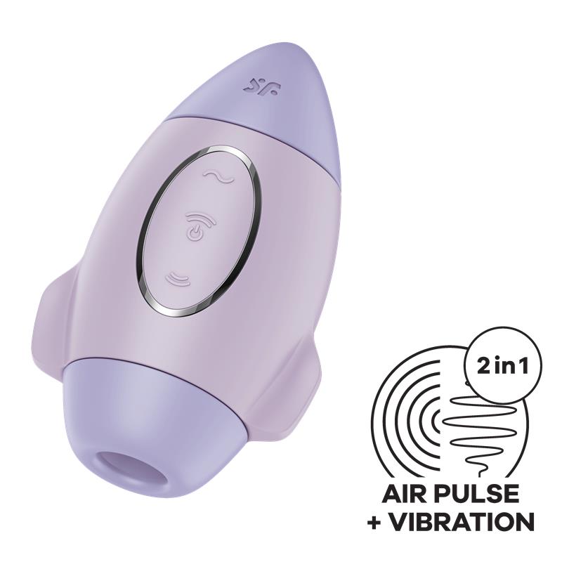 Satisfyer Mission Control Clit Sucker and Vibe