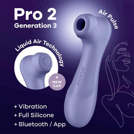 Satisfyer Pro 2 Generazione 3 Liquid Air Technology con App